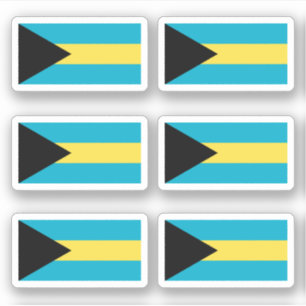 Bahamaanse vlag sticker