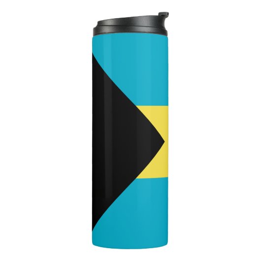 Bahamaanse vlag thermosbeker (Gedraaid links)