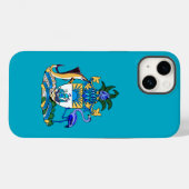 Bahamaanse wapenschild Case-Mate iPhone case (Achterkant (horizontaal))