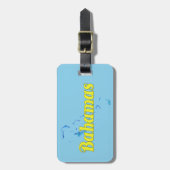 Bahamas Bagagelabel (Voorkant verticaal)