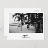 Bahamas Beach scène Briefkaart (Voorkant / Achterkant)