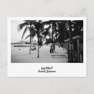 Bahamas Beach scène Briefkaart