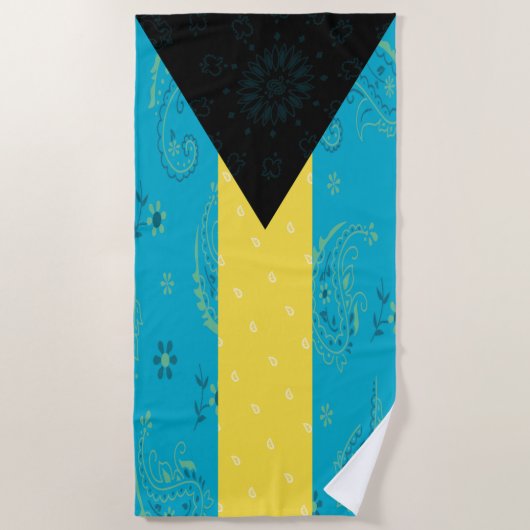 Bahamas Beach Towel Strandlaken (Voorkant)