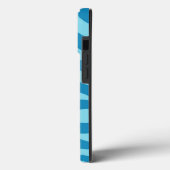 Bahamas Blue Minimalist Tough Hoesje iPhone (Achterkant / Links)