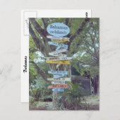 Bahamas Briefkaart (Voorkant / Achterkant)