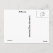 Bahamas Briefkaart (Achterkant)