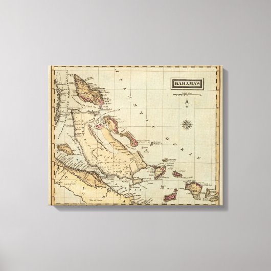 Bahamas Canvas Afdruk (Voorkant)