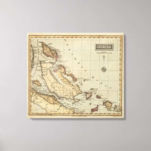 Bahamas Canvas Afdruk (Voorkant)