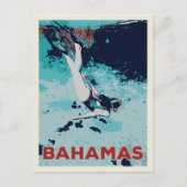 Bahamas Carribean, plongée sous-marine Carte posta (Devant)