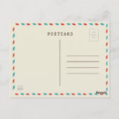 Bahama's Carriboon, Briefkaart voor het duiken van (Achterkant)