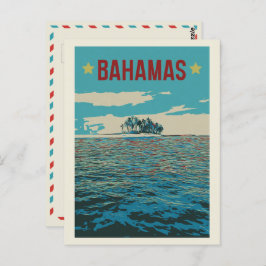 Bahamas Carriboon, typisch Briefkaart van het land