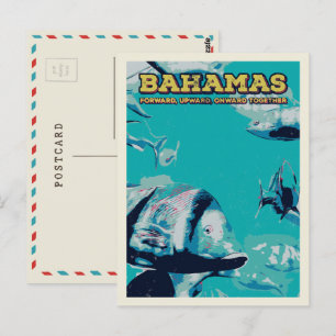 Bahamas Carriboon, wonderen van de onderwaterwerel Briefkaart