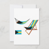 Bahamas Chairs Uitnodigingen (Voorkant)