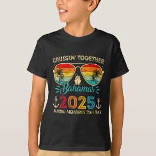 Bahamas Cruise 2025 Familie Matching Cruise Bahama T-shirt