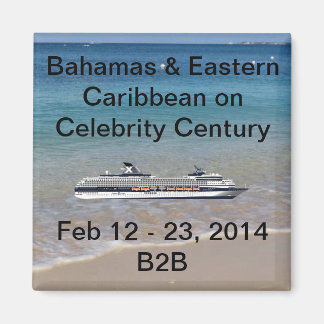 Bahamas cruise magneet
