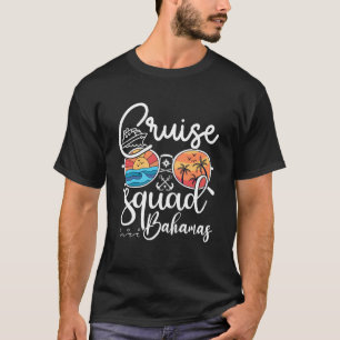 Bahamas Cruise Squad 2023 Bahama's Vakantie Famili T-shirt