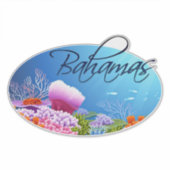 Bahamas-decal Sticker (Voorkant)