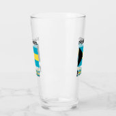 Bahama's en Bahamaanse vlag - Speciaal Glas (Links)