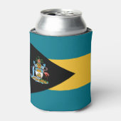 Bahamas Flag Blikjeskoeler (Blikje Voorkant)