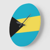 Bahamas Flag Grote Klok (Hoek)