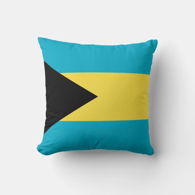 Bahamas Flag Kussen (Voorkant)