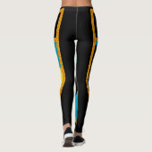 Bahamas Flag Leggings (Achterkant)