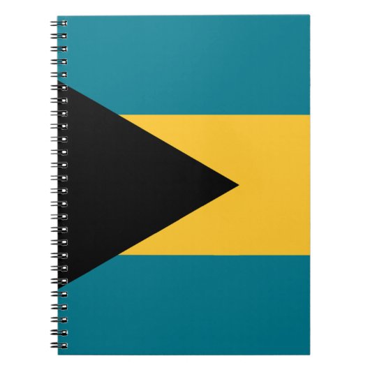 Bahamas Flag Notitieboek (Voorkant)