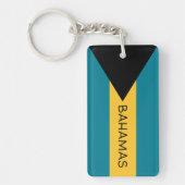 Bahamas Flag Sleutelhanger (Voorkant)