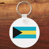 Bahamas Flag Sleutelhanger (Voorkant)