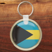 Bahamas Flag Sleutelhanger (Voorkant)