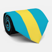 Bahamas Flag Stropdas (Opgerold)