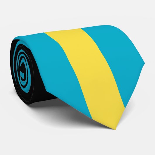 Bahamas Flag Stropdas (Opgerold)