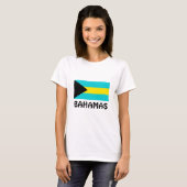 Bahamas Flag T-shirt (Voorkant volledig)