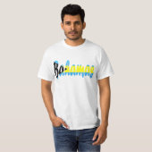 Bahamas Flag T-Shirt (Voorkant volledig)