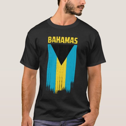 Bahamas Flag T-shirt (Voorkant)