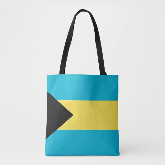 Bahamas Flag Tote Bag (Voorkant)