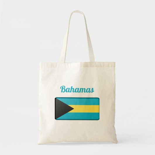 Bahamas Flag Tote Bag (Voorkant)