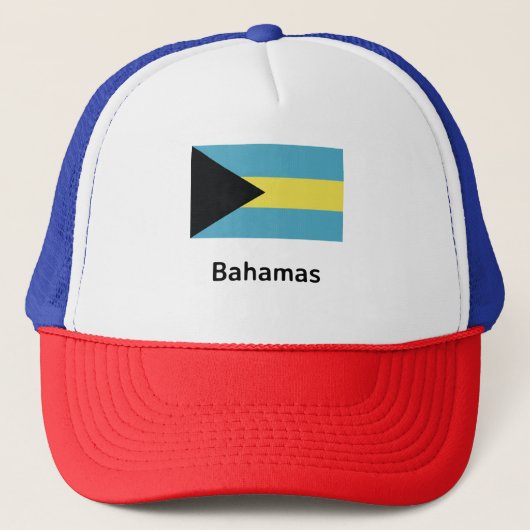 Bahamas Flag Trucker Pet (Voorkant)