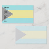 Bahamas Flag Visitekaartje (Voorkant / Achterkant)