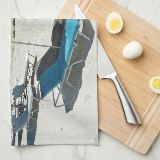 Bahamas Harbor Island Beach vue sur la serviette d (Quart Plié)