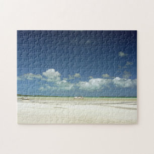 Bahamas Harbour Island vue sur la plage puzzle