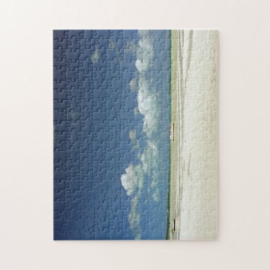 Bahamas Harbour Island vue sur la plage puzzle (Vertical)