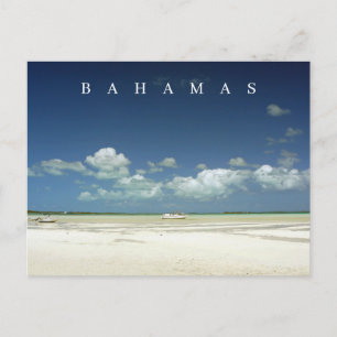 Bahamas Harbour zee en sky uitzicht briefkaart