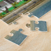 Bahama's huizen uitzicht puzzel (Zijkant)