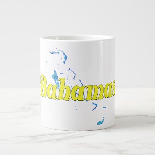 Bahamas Jumbo Beker (Voorkant)
