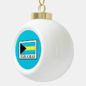 Bahamas Keramische Bal Ornament (Rechts)