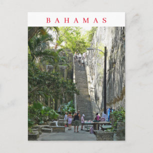 Bahamas Koningin-Trap gezichtspostkaart Briefkaart