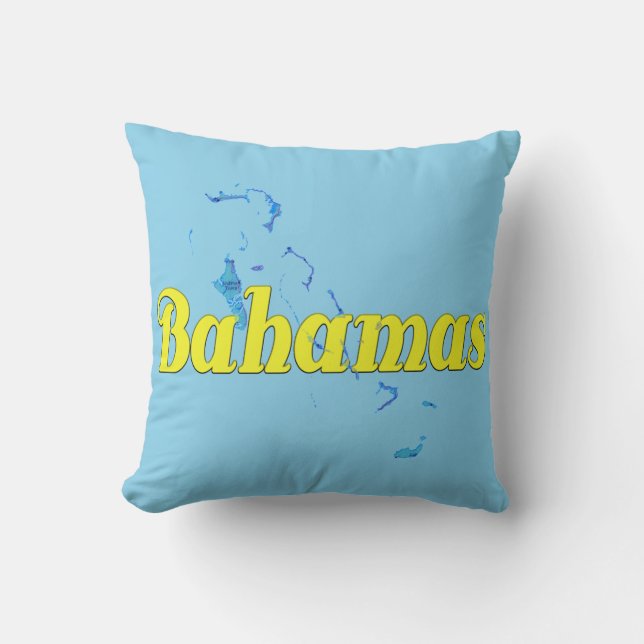 Bahamas Kussen (Voorkant)