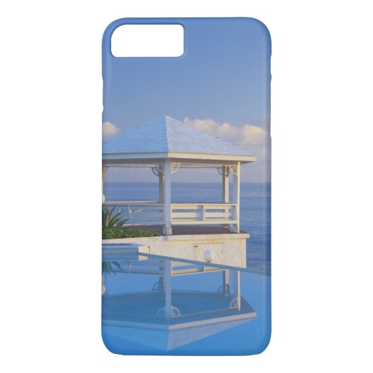 Bahamas, Long Island, prieel dat zich spiegelt in Case-Mate iPhone Case (Achterkant)