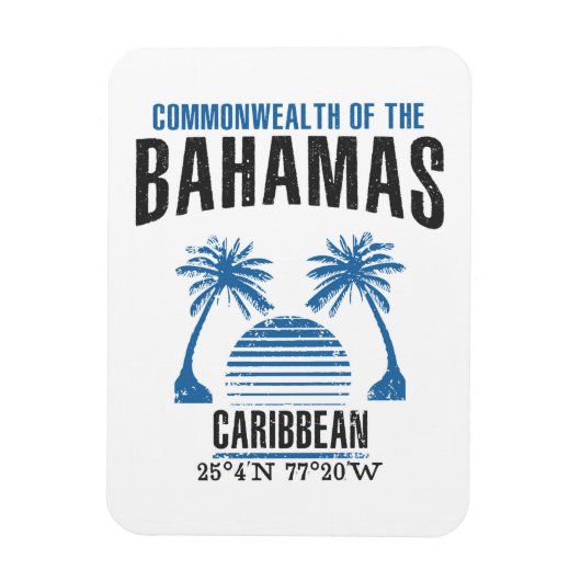Bahamas Magneet (Verticaal)